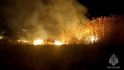 Астраханские огнеборцы ликвидировали пожар на улице Куликова