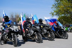 Мотопробег «Каспий — море дружбы» финишировал в Астрахани