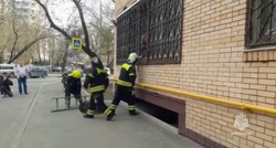Спасатели МЧС помогли 300-килограммовому москвичу